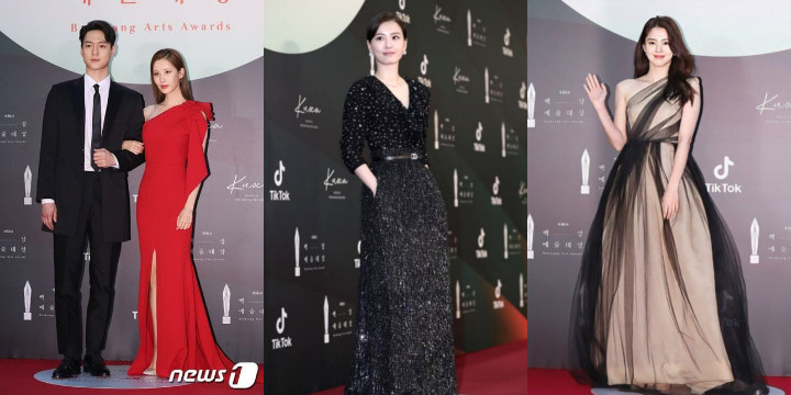 Baeksang Arts Awards 2020: Busana Han So Hee, Jung Yu Mi dan Seohyun Dipuji Terbaik