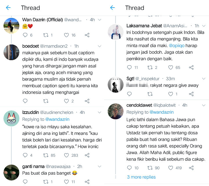 Tuding Lathi Challenge Haram Dan Menyesatkan Pemuka Agama Di Malaysia Kena Hujat
