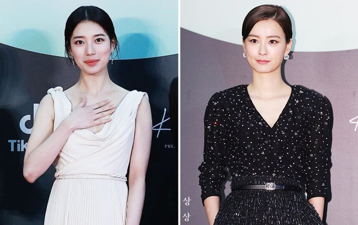 Baeksang Arts Awards 2020: Suzy Bagikan Foto Bareng Tiga Aktris, Jung Yu Mi Paling Cantik?