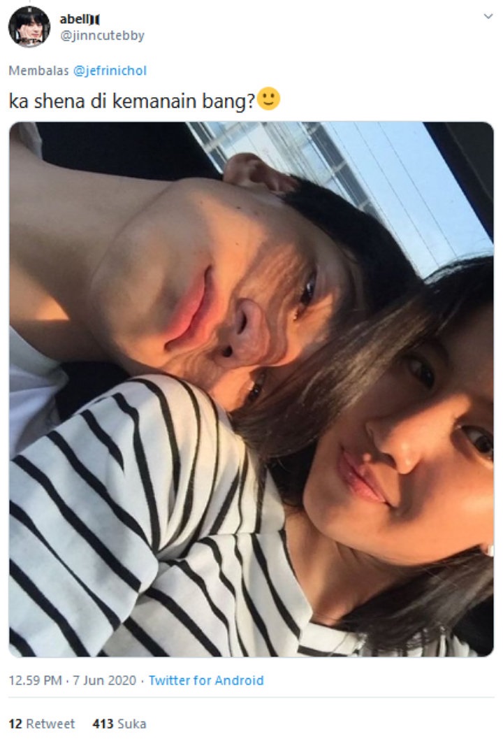 Jefri Nichol Foto Mesra dengan Caitlin North Lewis, Netizen Pertanyakan Shenina