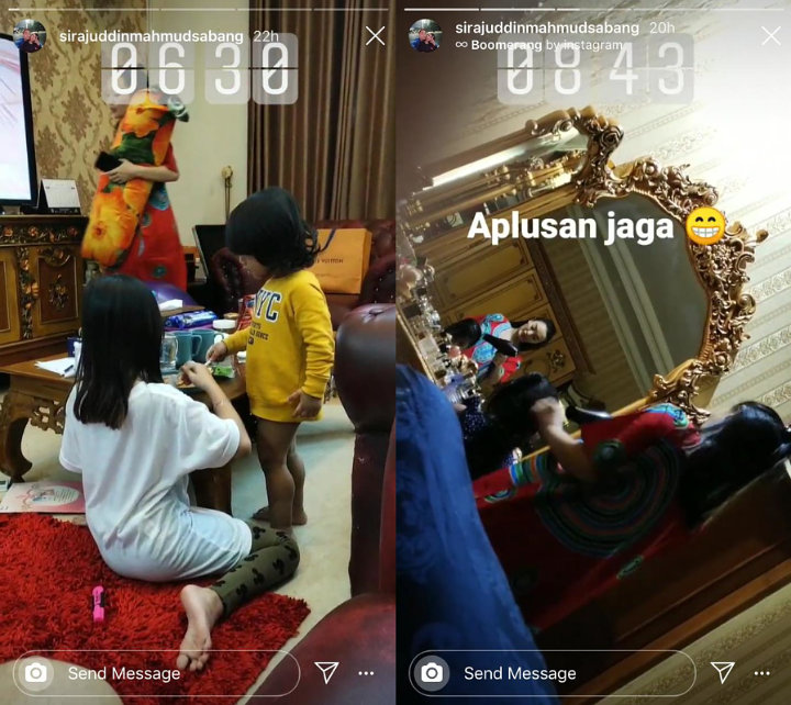 Zaskia Gotik Sisiri Rambut Putri Tiri