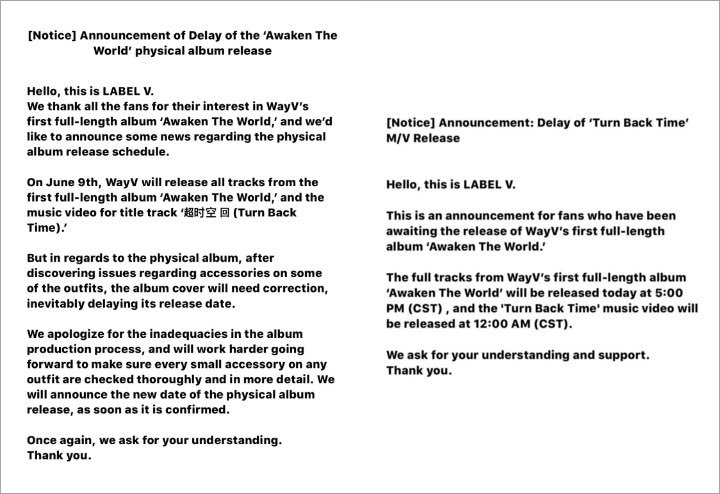 Buntut Kontroversi Teaser WayV, Agensi Umumkan Tunda Perilisan MV Comeback \'Turn Back Time\'