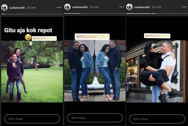 Akhirnya Muncul, Raul Lemos \'Ngakak\' Gendong KD dan Puji Anak \'Gadis Kalem\'