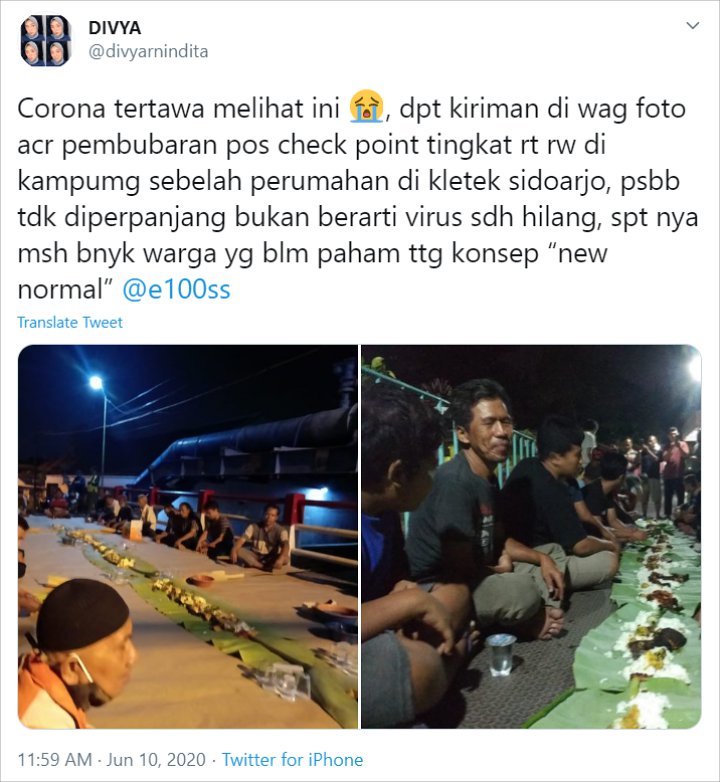 Tasyakuran Warga Twitter