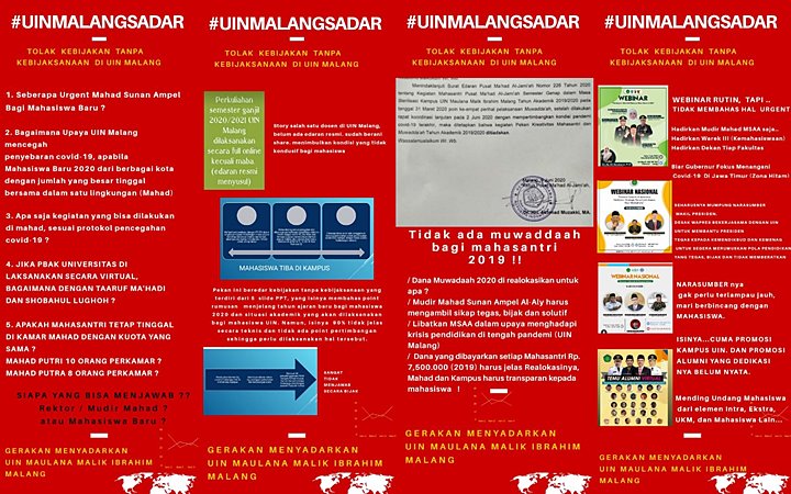 Pandemi Corona, UIN Malang Justru Wacanakan 10 Mahasiswa Baru Tinggal Sekamar di Asrama-1