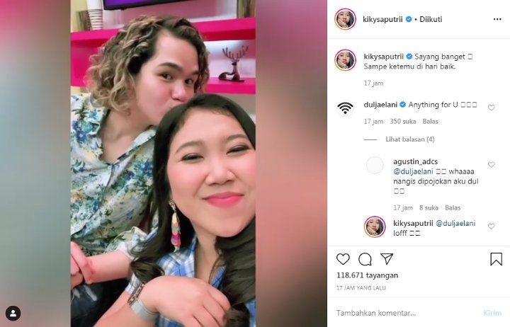 Dul Jaelani dan Kiky Saputri
