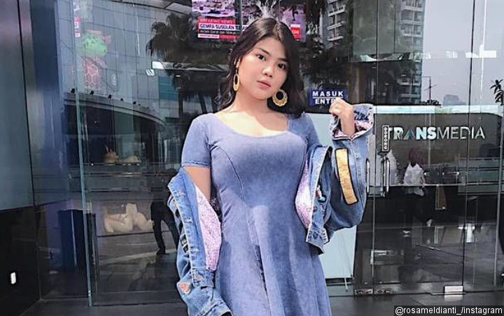 Mini Dress Yang Dikenakan Rosa Meldianti Dicibir Terbuat Dari Kain Kaos Kaki