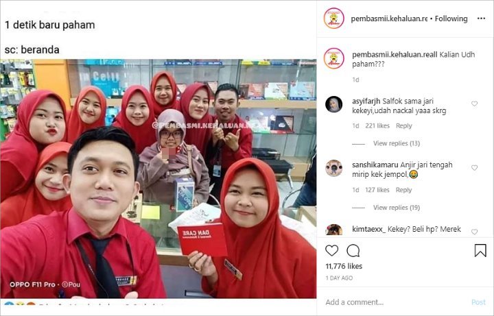 Rahmawati Kekeyi Jadi Perbincangan Karena Acungkan Jari Tengah Saat Fans Ajak Foto Bareng