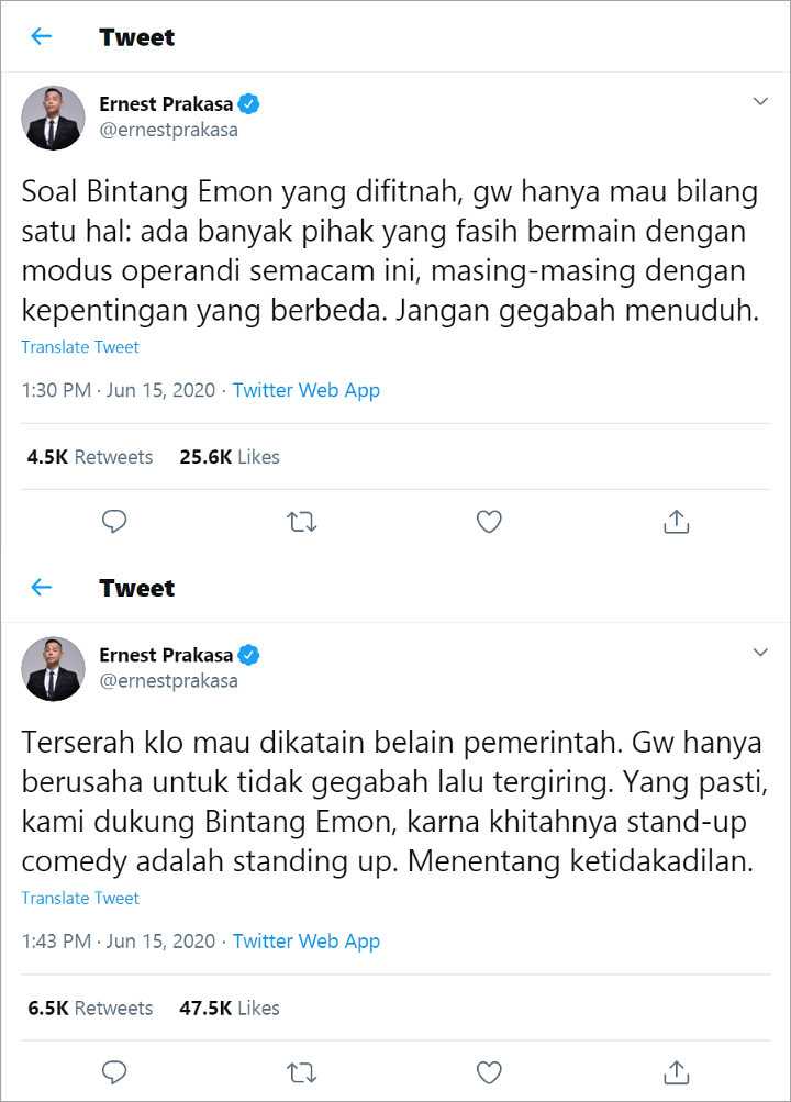 Ernest Prakasa