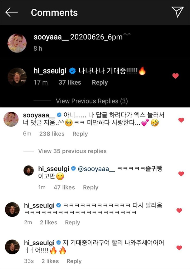 Komentarnya Dihapus Jisoo BLACKPINK, Respons Seulgi Red Velvet Tak Terduga