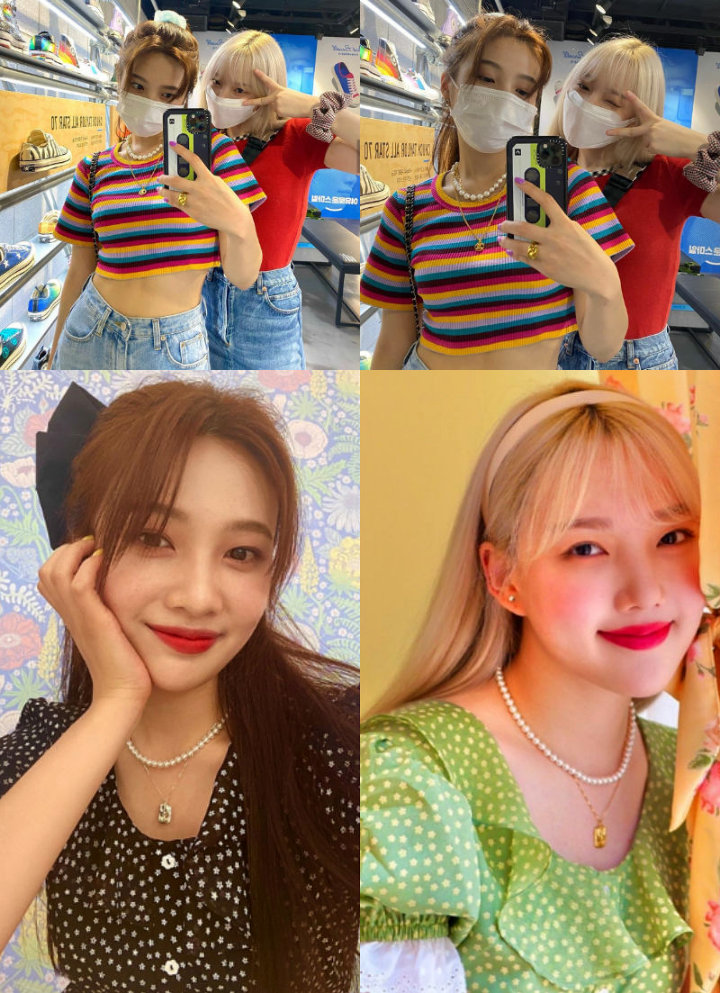 Joy Red Velvet dan Yerin G-Friend Ternyata Sering Kode-Kodean dan Miliki Barang-Barang Couple