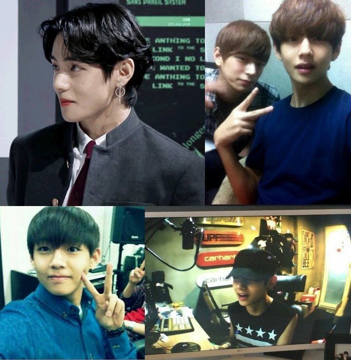 Netizen Kagumi Wajah Imut dan Ganteng V BTS Saat Masih Jadi Murid Sekolah