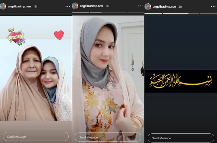 Angelica Simperler Gelar Pengajian