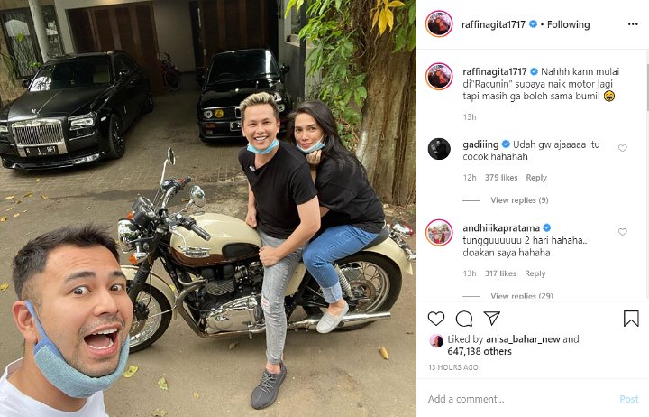 Nagita Slavina Dikira Kembali Jadi \'Bumil\' Usai Raffi Ahmad Curhat Soal ini