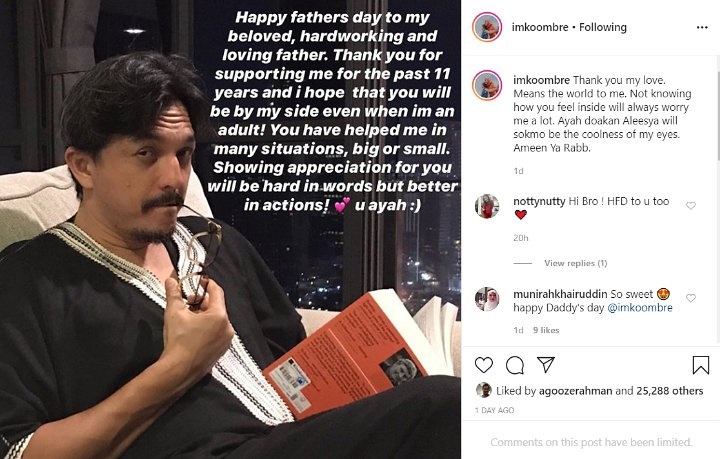 Tulisan Anak Tiri Laudya Cynthia Bella di Hari Ayah Jadi Sorotan