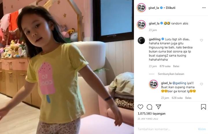 Gempi Ngebet Ingin ke Bali Usai Pandemi Corona