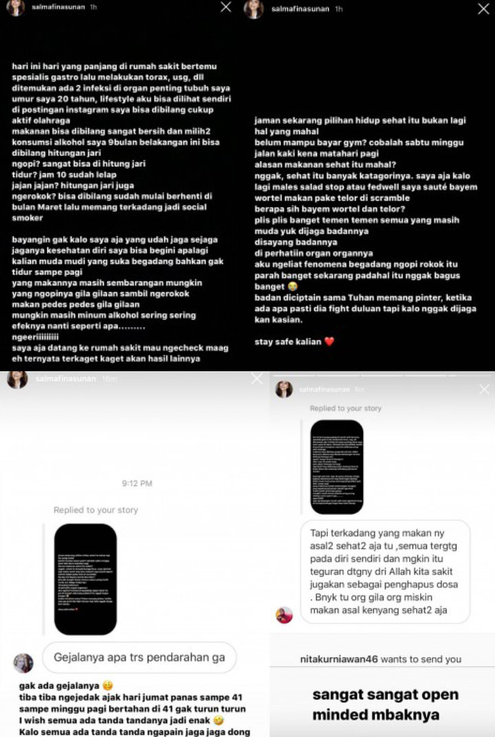 Salmafina Sakit
