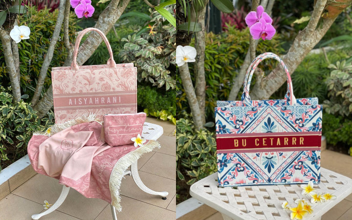 Rilis Koleksi Tas Terbaru, Syahrini dan Aisyahrani Dituding Tiru Desain Brand Dior