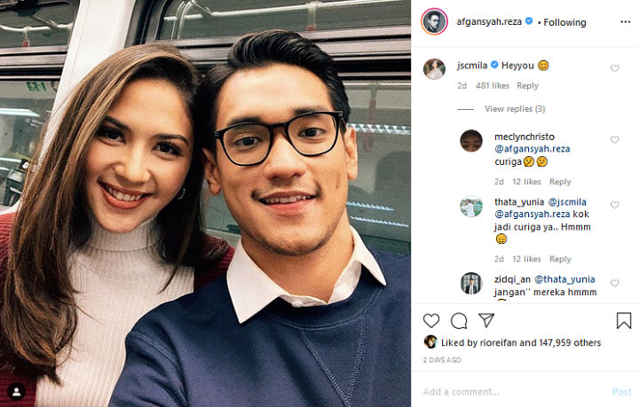 Gara-Gara Foto Ini, Afgan dan Jessica Mila Dicurigai Jadian