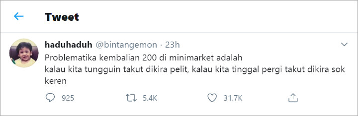 Bintang Emon Bikin Heboh Gara-gara Singgung Kembalian Rp 200 di Minimarket