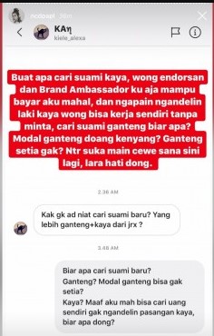 Nora Alexandra Balas Menohok Saat Disarankan Cari Suami Lebih Ganteng Dari Jerinx SID