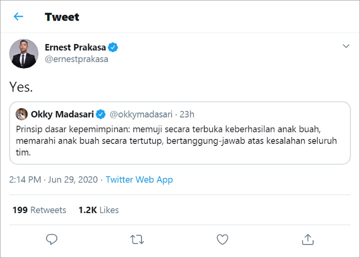 Kritik Video Kemarahan Jokowi, Ernest Prakasa Tuai Pro Kontra