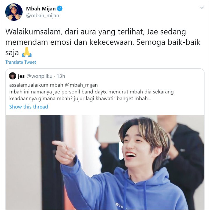 Mbah Mijan Soal Jae Day6