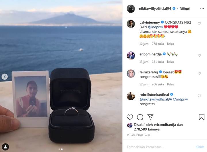 Reaksi Calvin Jeremy Usai Nikita Willy Dilamar
