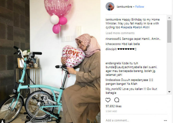 Hadiah Sepeda Bella