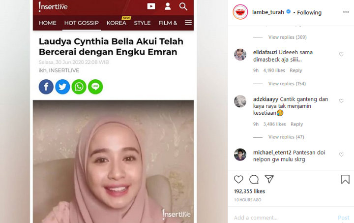Resmi Cerai dari Engku Emran, Laudya Cynthia Bella Dijodohkan dengan Dimas Beck