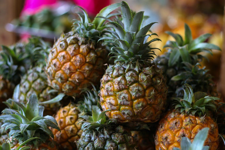 Lumuri dengan Parutan Nanas, Kiwi atau Pepaya