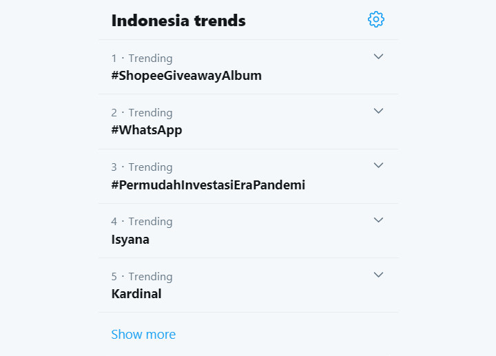 Isyana Jadi Trending
