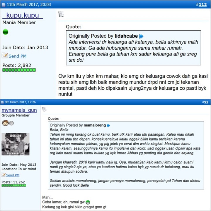 Ramalan Laudya Cynthia Bella