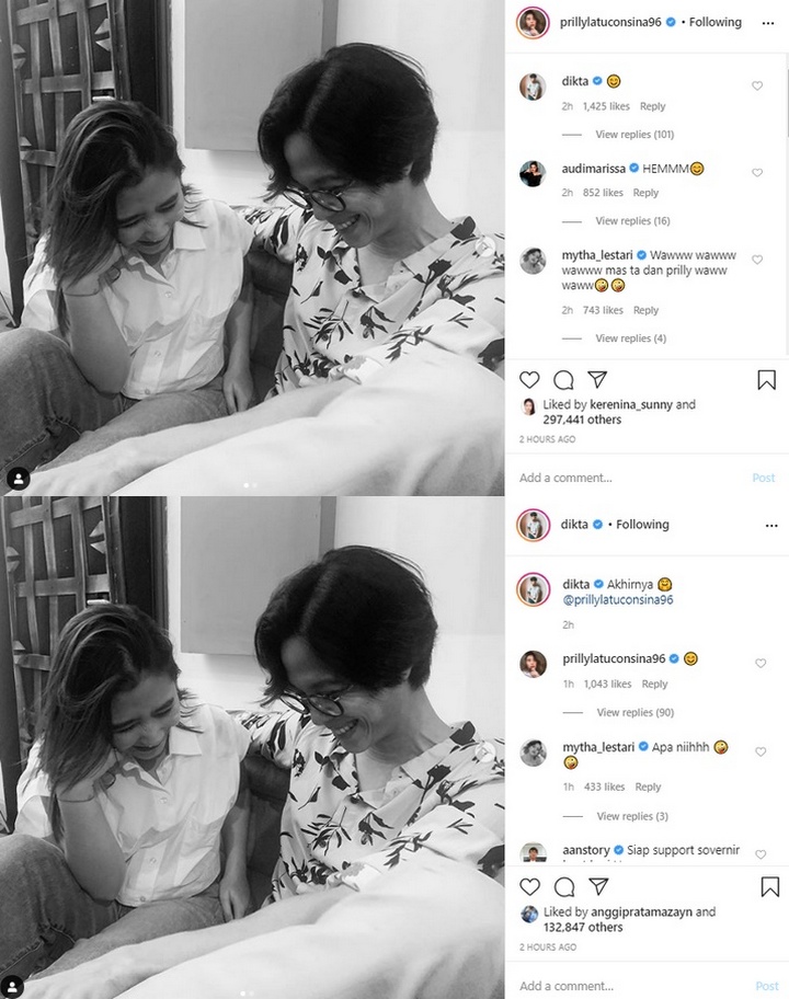 Dikta Prilly Jadian?