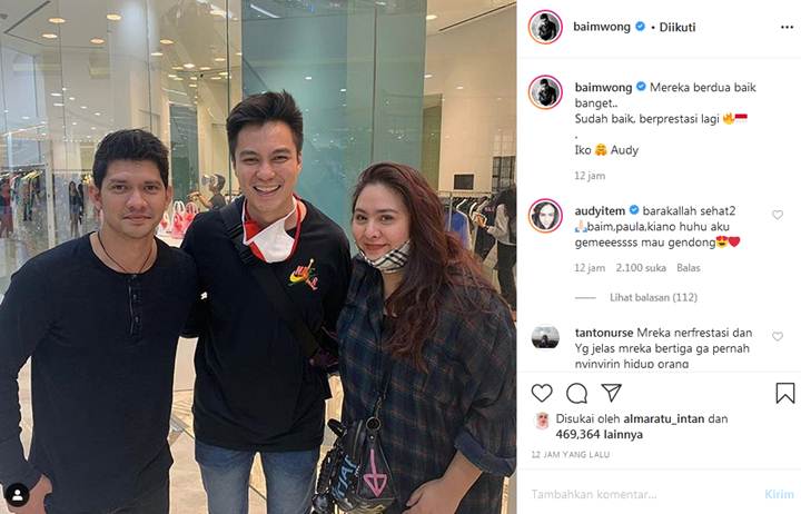 Baim Wong Puji Iko Uwais-Audy Item Artis Baik dan Berprestasi