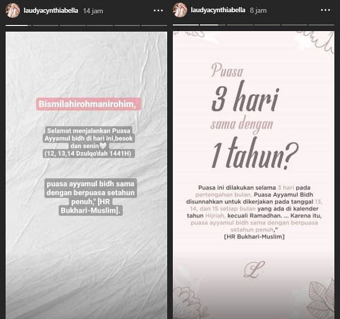 Laudya Cynthia Bella Makin Religius Pasca Cerai Hingga Jalani Puasa \'Satu Tahun\'