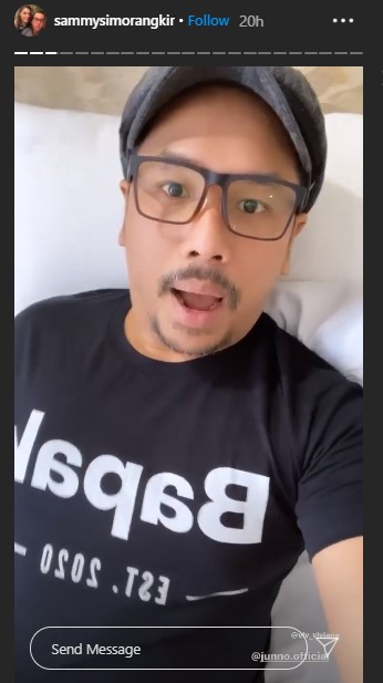 Begini Kondisi Terkini Sammy Simorangkir Pasca Operasi Karena Alami Kecelakaan Motor