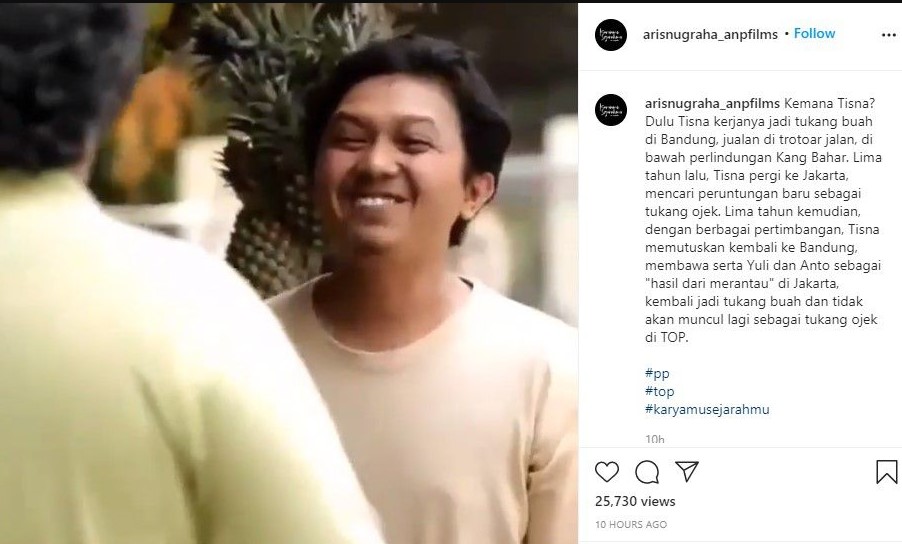 Andri Sulistiandri Tak Lagi Tampil Di \'Tukang Ojek Pengkolan\' Reborn, Hengkang?