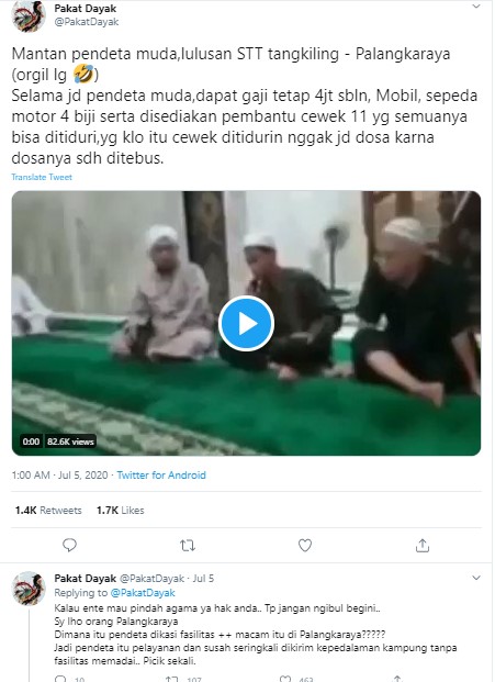 Viral Video Ngaku Mantan Pendeta Ungkap Dapat Fasilitas Tiduri 11 Pembantu
