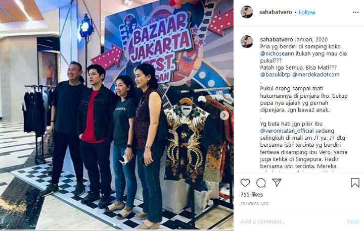 Sahabat Bantah Tudingan Ahok Soal Perselingkuhan Veronica Tan, Begini Faktanya