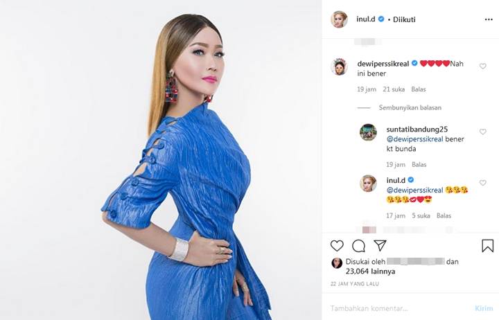Inul Daratista dan Dewi Persik Tunjukkan Interaksi Manis Usai Diduga Saling Sindir
