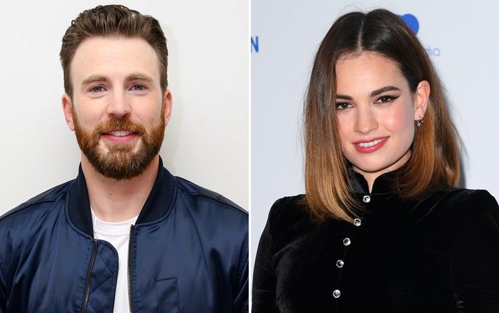 Chris Evans 'Captain America' dan Aktris Cantik Lily James Kepergok Habiskan Malam Bersama di Hotel