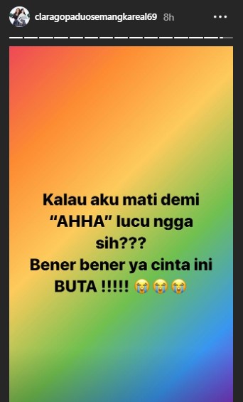 Diserang Cinta Buta, Clara Gopa Ngaku Rela Mati Demi Atta Halilintar