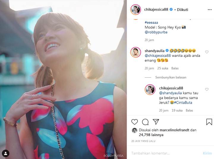 Potret Chika Jessica \'Secantik\' Song Hye Kyo, Shandy Aulia: Wanita Ajaib!