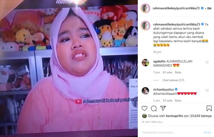 Instagram Kekeyi Kembali