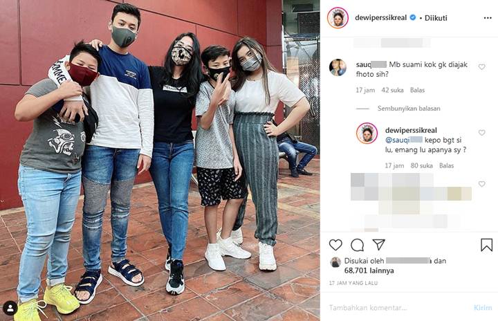 Jawaban Sewot Dewi Persik Saat Ditanya Alasan Tak Ajak Suami Foto Bareng