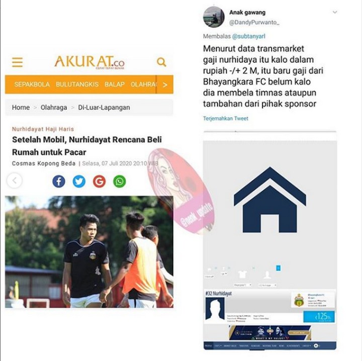 Belikan Pacar Mobil Mewah dan Siapkan Rumah, Gaji Pesepakbola Nurhidayat Haris Tungkap