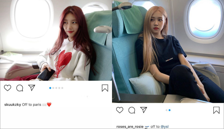 Rose BLACKPINK dan Suzy Dibilang Kode-Kodean Seperti Pacaran 1