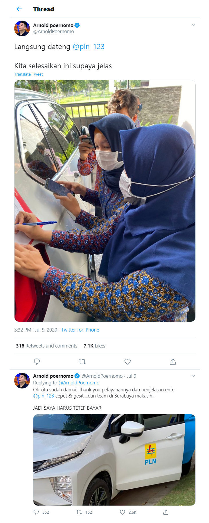 Chef Arnold Ngaku Sudah Damai dengan PLN Usai Ngamuk Tagihan Listrik Naik 4 Kali Lipat