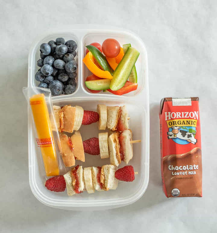 Susu, Sayur dan Buah-Buahan